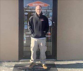 Patrick Oneal, team member at SERVPRO of Port Jefferson